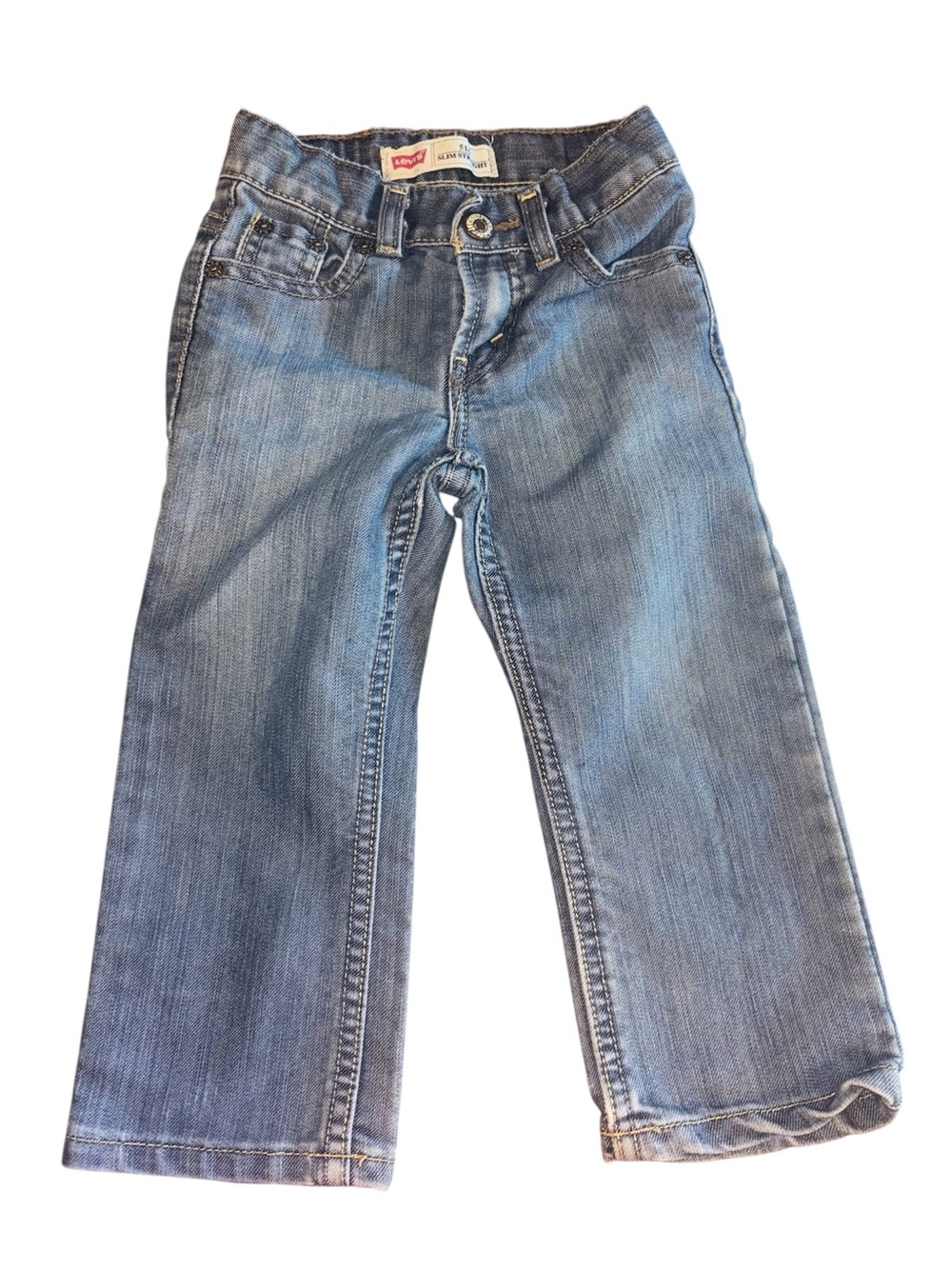 Levi's Kids Medium Blue Straight-Leg Jeans